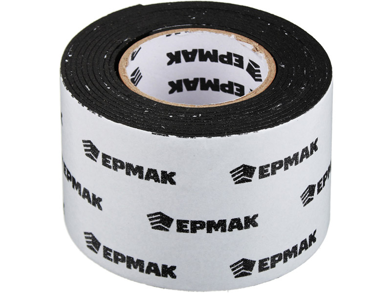 Клейкая лента Ермак Двухсторонняя 50mm x 2m Black 472-024