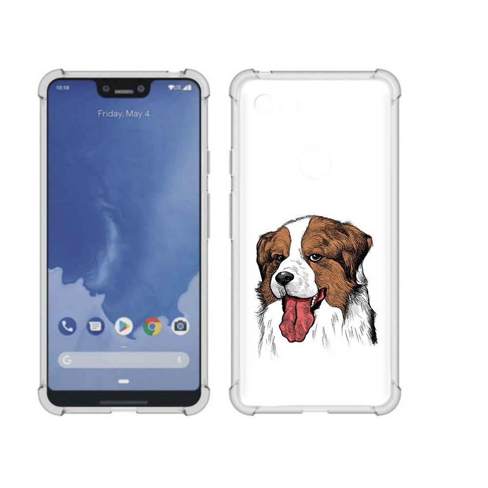 

Чехол MyPads Tocco для Google Pixel 3 XL бетховен, Прозрачный, Tocco