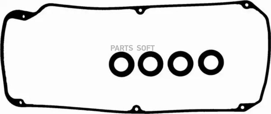 

15-52726-01_прокладка клапанной крышки! Mitsubishi Galant/Colt 1.6/1.8 16V 92>