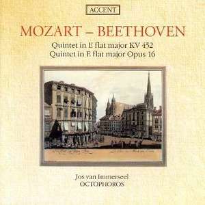 MOZART Quintet KV 452 BEETHOVEN Quintet Op. 16. Jos van Immerseel, pianoforte. Ensemble Oc