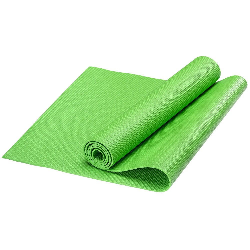 фото Hkem112-10-green коврик для йоги, pvc, 173x61x1,0 см (зеленый) milinda