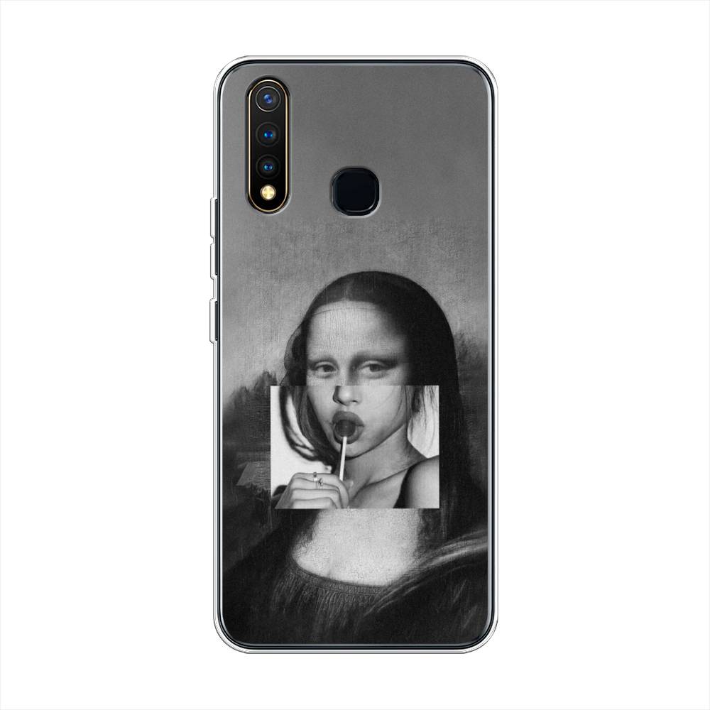 

Чехол Awog на Vivo Y19 "Mona Lisa sucking lollipop", Разноцветный, 261950-9