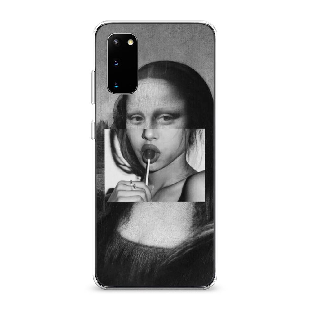 

Чехол Awog на Samsung Galaxy S20 "Mona Lisa sucking lollipop", Разноцветный, 29250-9