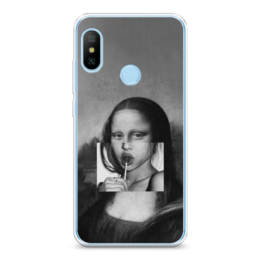 

Чехол Awog на Xiaomi Mi A2 Lite "Mona Lisa sucking lollipop", Разноцветный, 34250-9