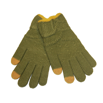 фото Перчатки для ёмкостных тачскринов (размер s) №15 <зеленый> promise mobile