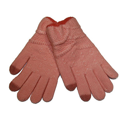 фото Перчатки для ёмкостных тачскринов (размер s) №15 розовый promise mobile