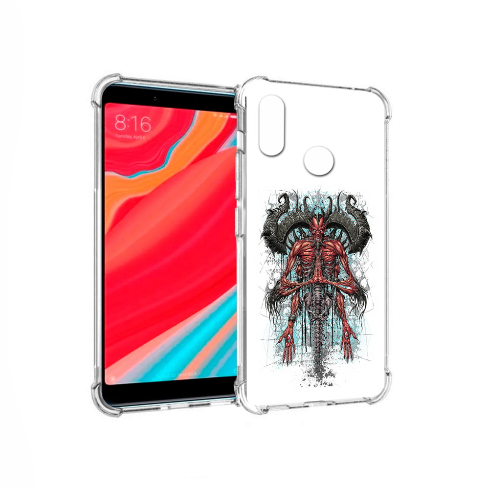 

Чехол MyPads Tocco для Xiaomi Mi 6X дьявол (PT113266.316.340), Прозрачный, Tocco