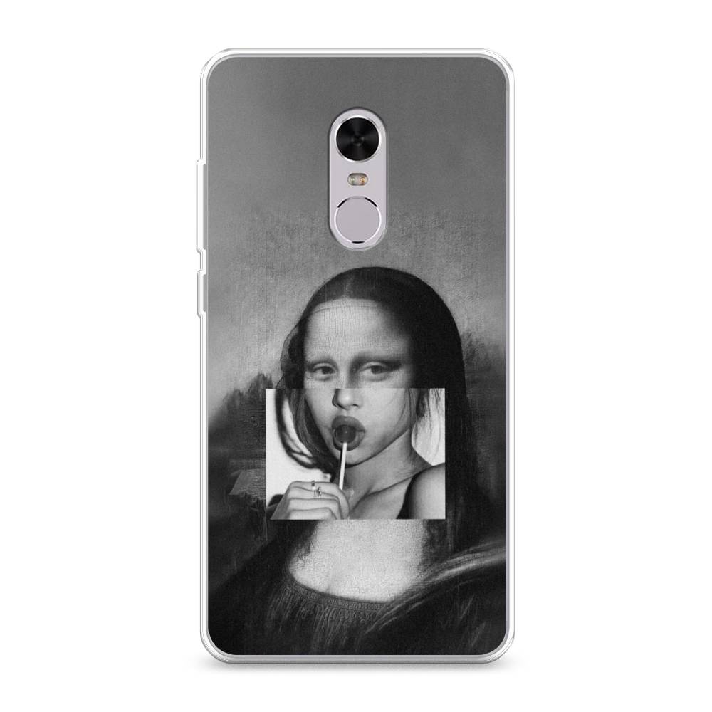 фото Чехол awog "mona lisa sucking lollipop" для xiaomi redmi note 4