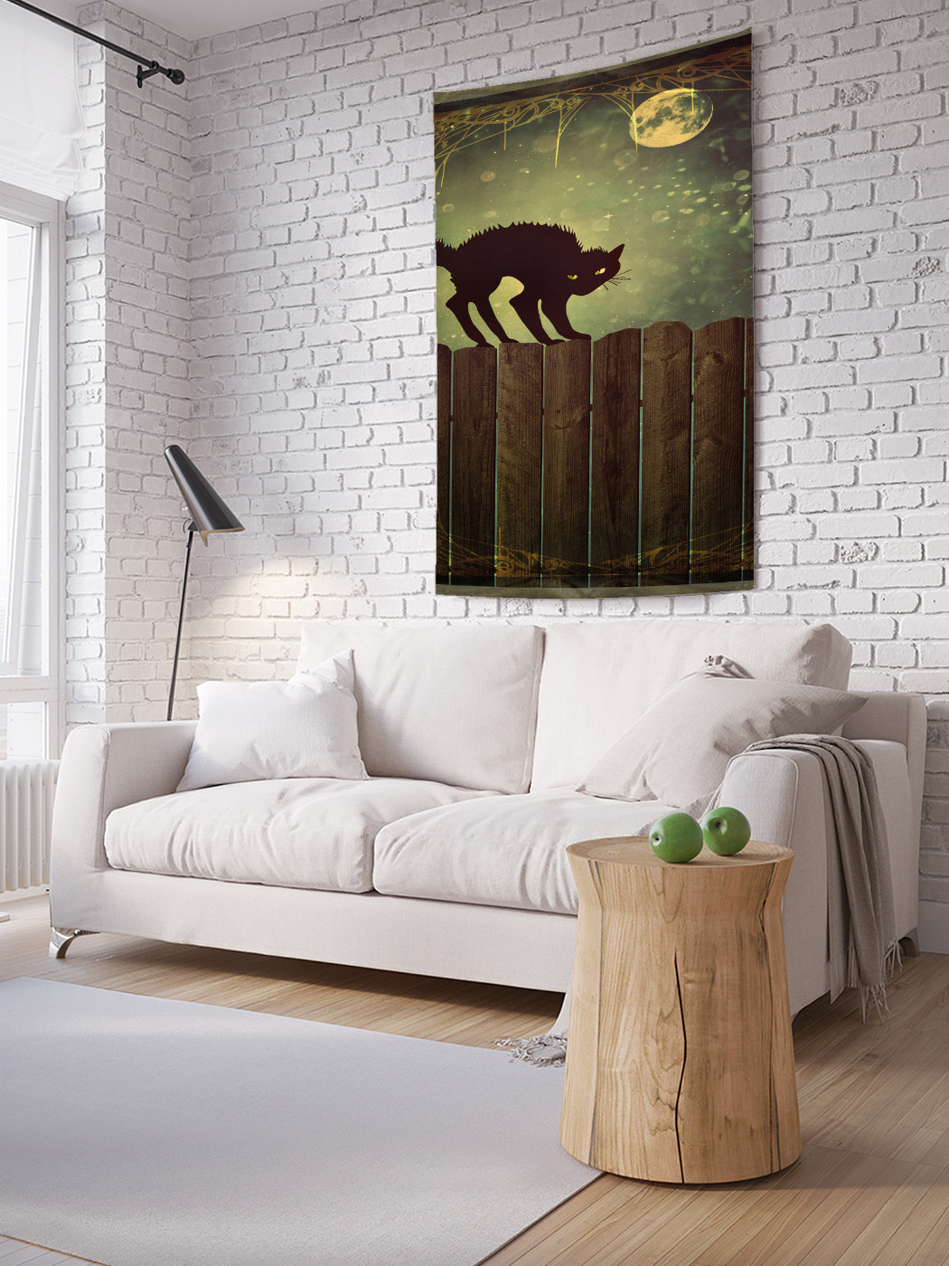 

Вертикальное фотопанно на стену JoyArty Ведьмин кот 100x150 см, Ведьмин кот