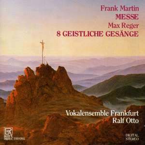 MARTIN F REGER M - Messe fur 2 vierstimmige Chore 8 Geistliche Gesange 5699₽