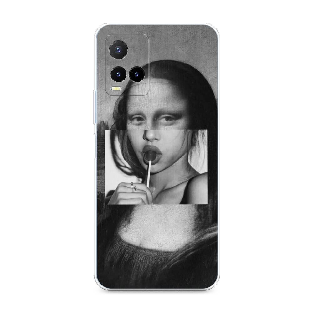 

Чехол Awog на Vivo Y33s "Mona Lisa sucking lollipop", Разноцветный, 265850-9