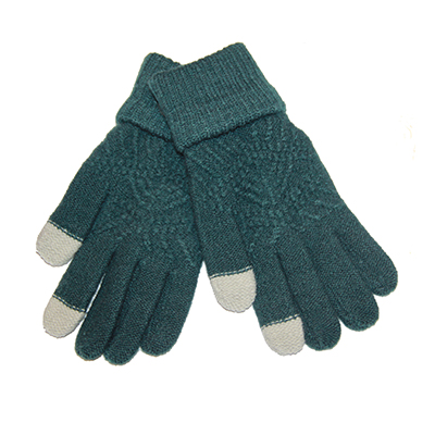 фото Перчатки для ёмкостных тачскринов (размер s) №14 темно-зеленый promise mobile