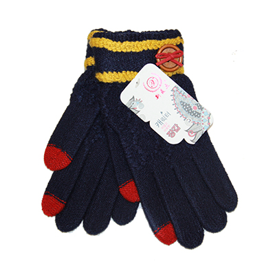 фото Перчатки для ёмкостных тачскринов (размер m) №8 темно-синий promise mobile
