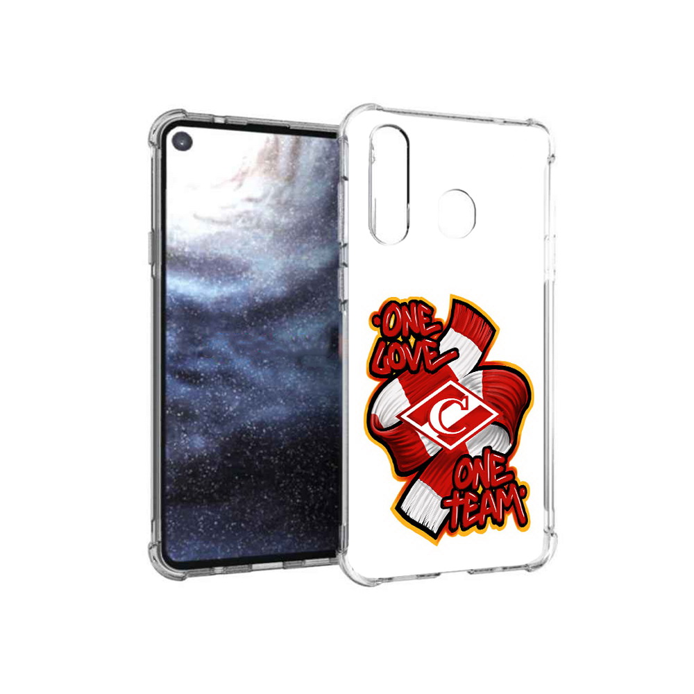 

Чехол MyPads Tocco для Samsung Galaxy A8s ФК спарак 1 любовь (PT124633.501.184), Прозрачный, Tocco