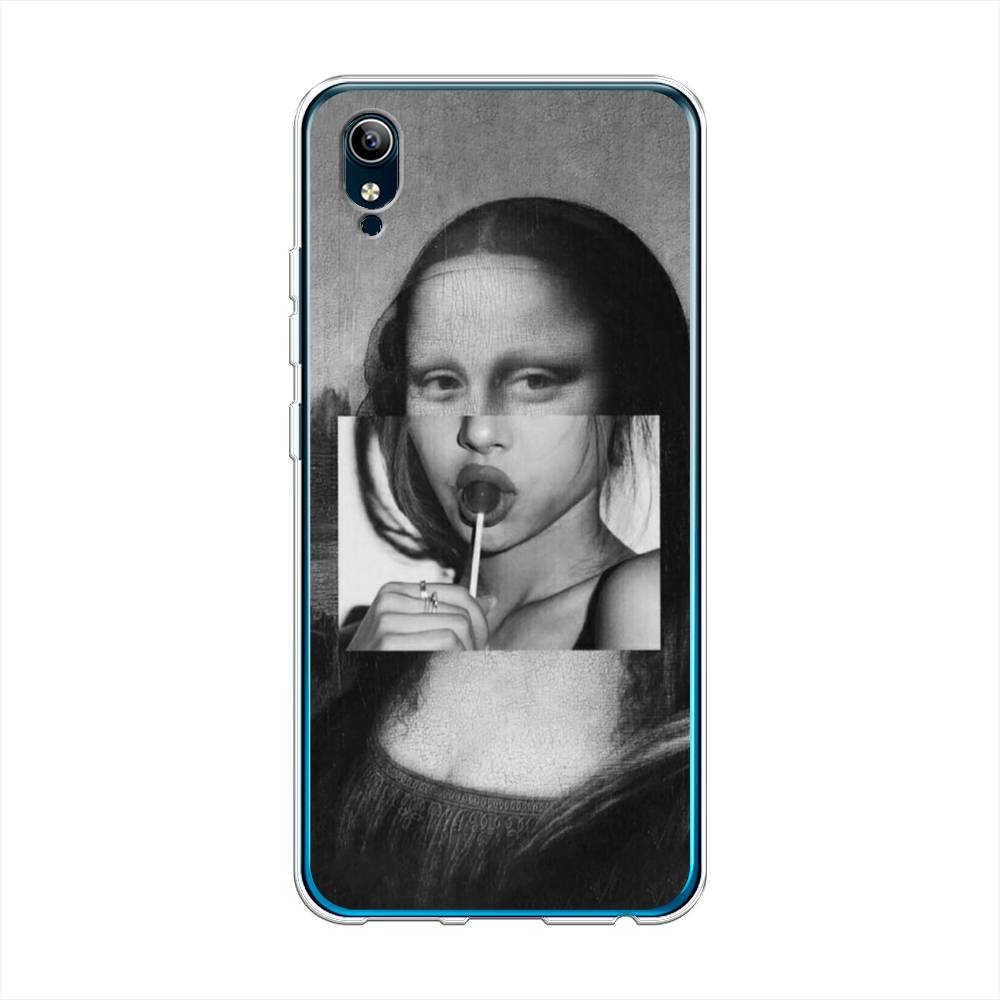 

Чехол Awog на Vivo Y91c "Mona Lisa sucking lollipop", Разноцветный, 262850-9