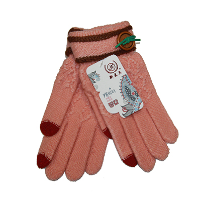 фото Перчатки для ёмкостных тачскринов (размер m) №8 розовый promise mobile