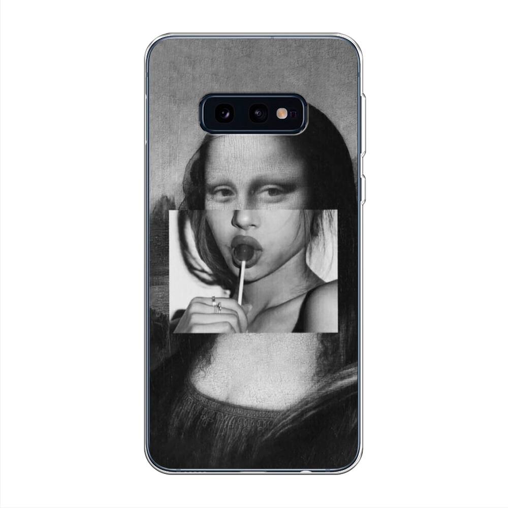 

Чехол Awog на Samsung Galaxy S10E "Mona Lisa sucking lollipop", Разноцветный, 27250-9