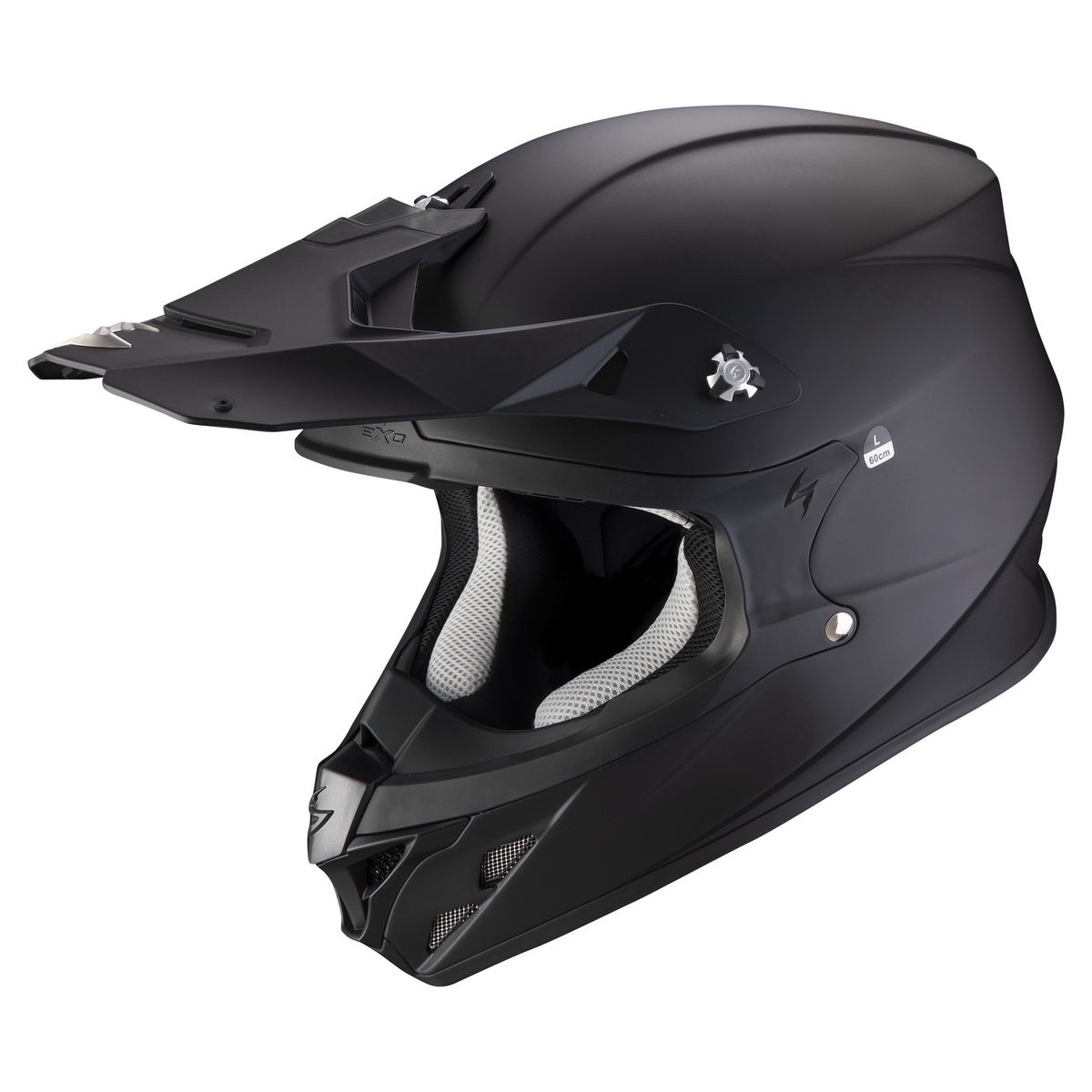 

Мотошлем SCORPION EXO VX-16 EVO AIR SOLID, Черный, VX-16 EVO AIR SOLID
