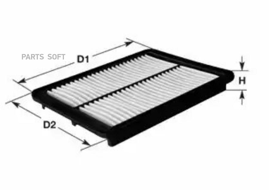 

CLEAN FILTERS Фильтр воздушный CLEAN FILTERS MA3041