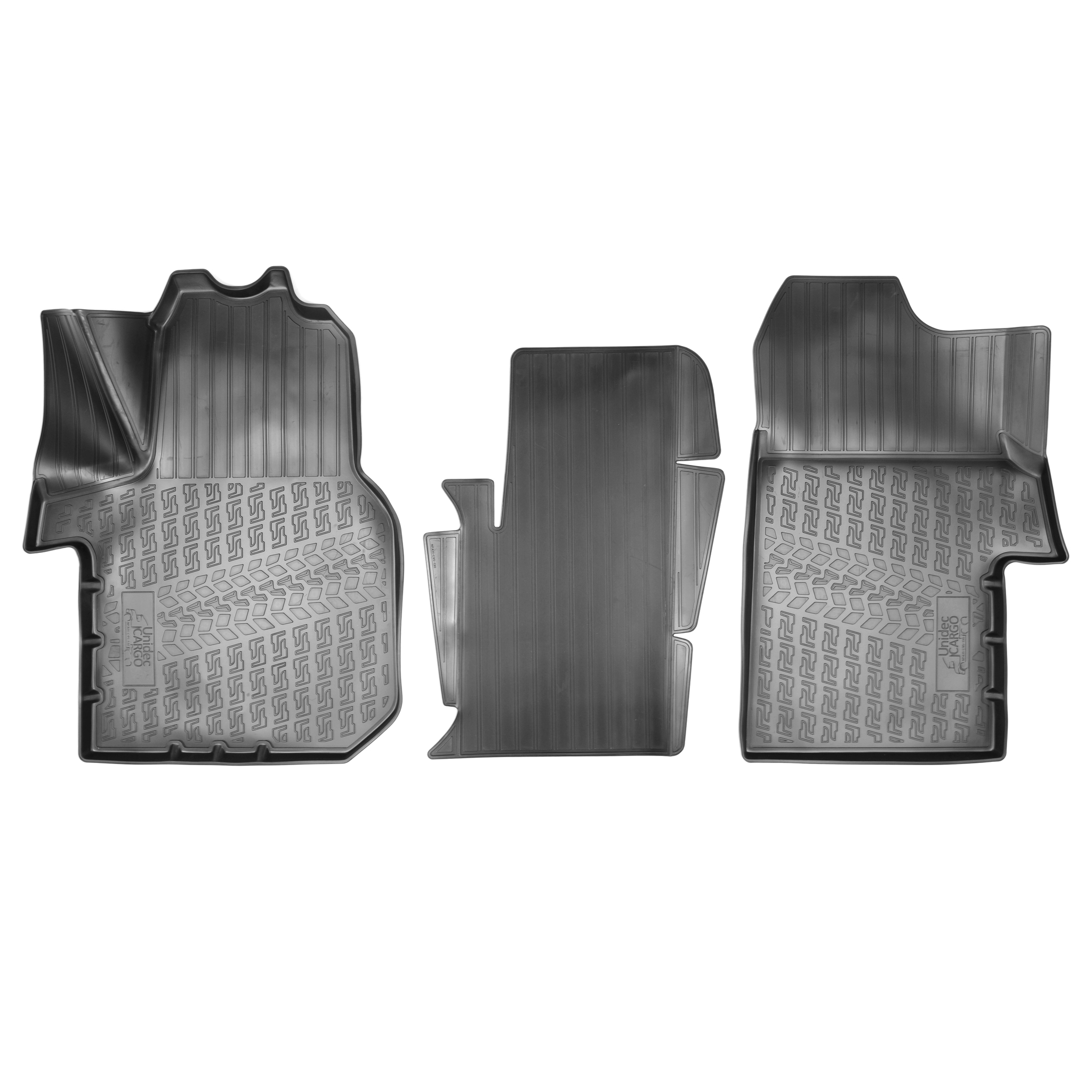 

Ковры в салон Norplast/Unidec для Volkswagen Crafter II в кузове LT4 (2016-)Полиуретан,Чер
