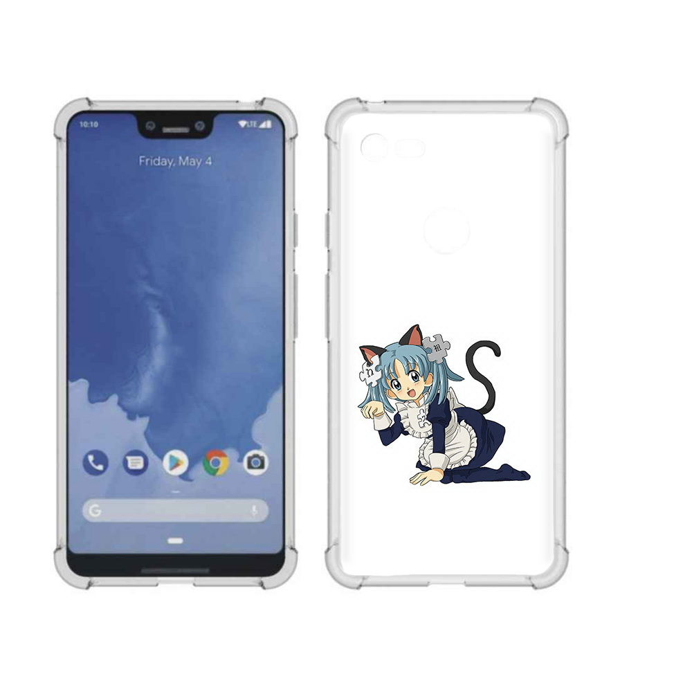 

Чехол MyPads Tocco для Google Pixel 3 XL аниме3, Прозрачный, Tocco