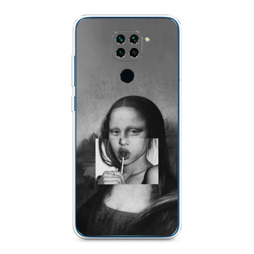 фото Чехол awog "mona lisa sucking lollipop" для xiaomi redmi note 9