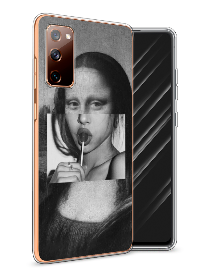 

Чехол Awog на Samsung Galaxy S20 FE / Самсунг S20 FE "Mona Lisa sucking lollipop", Разноцветный, 2101350-9