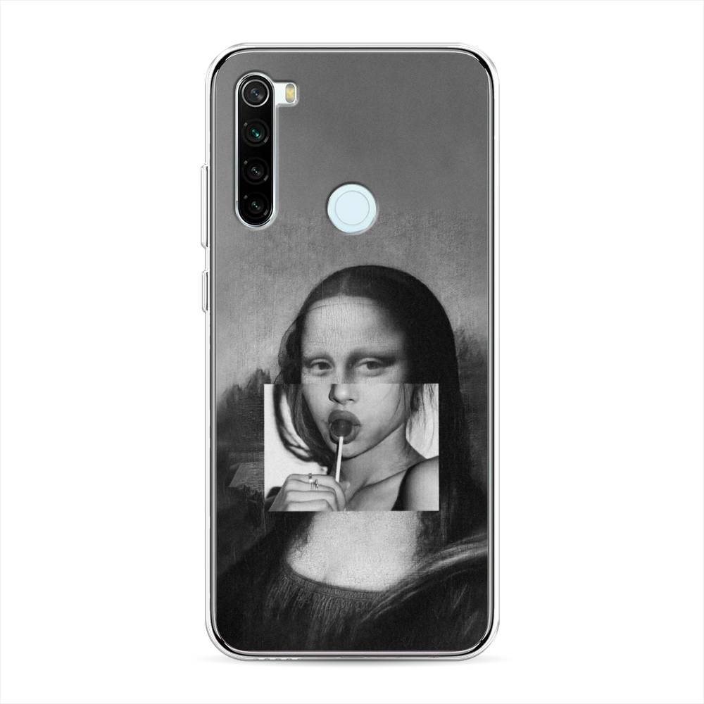 фото Чехол awog "mona lisa sucking lollipop" для xiaomi redmi note 8t