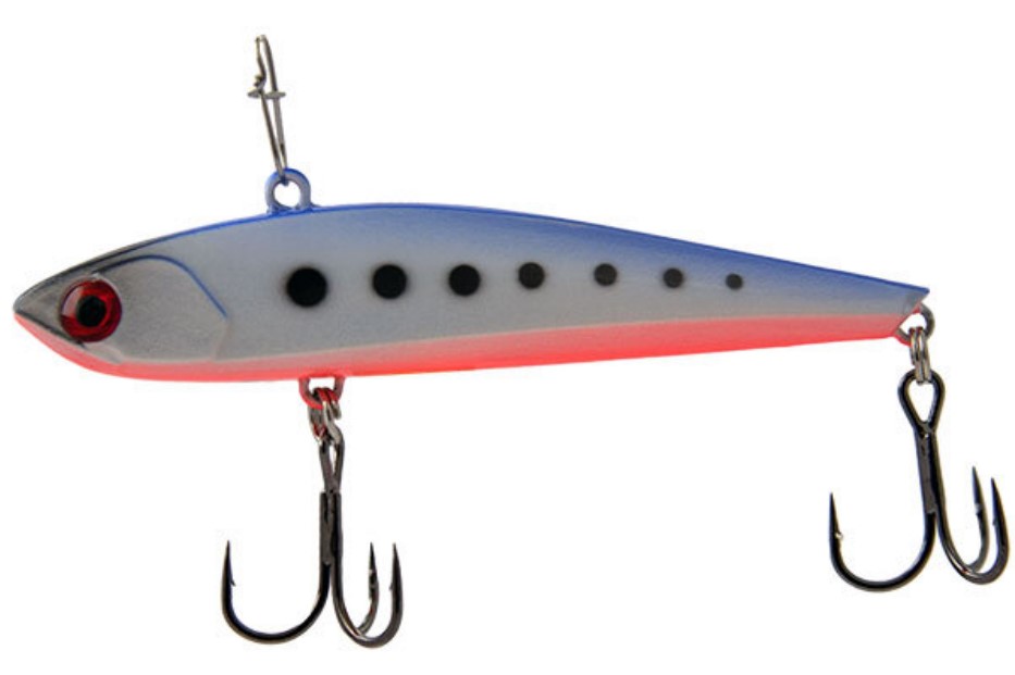 

Воблер рыболовный Виб ECOPRO Sharkey 75мм 20г 085 Milk Blue Shad, Синий;красный, Sharkey