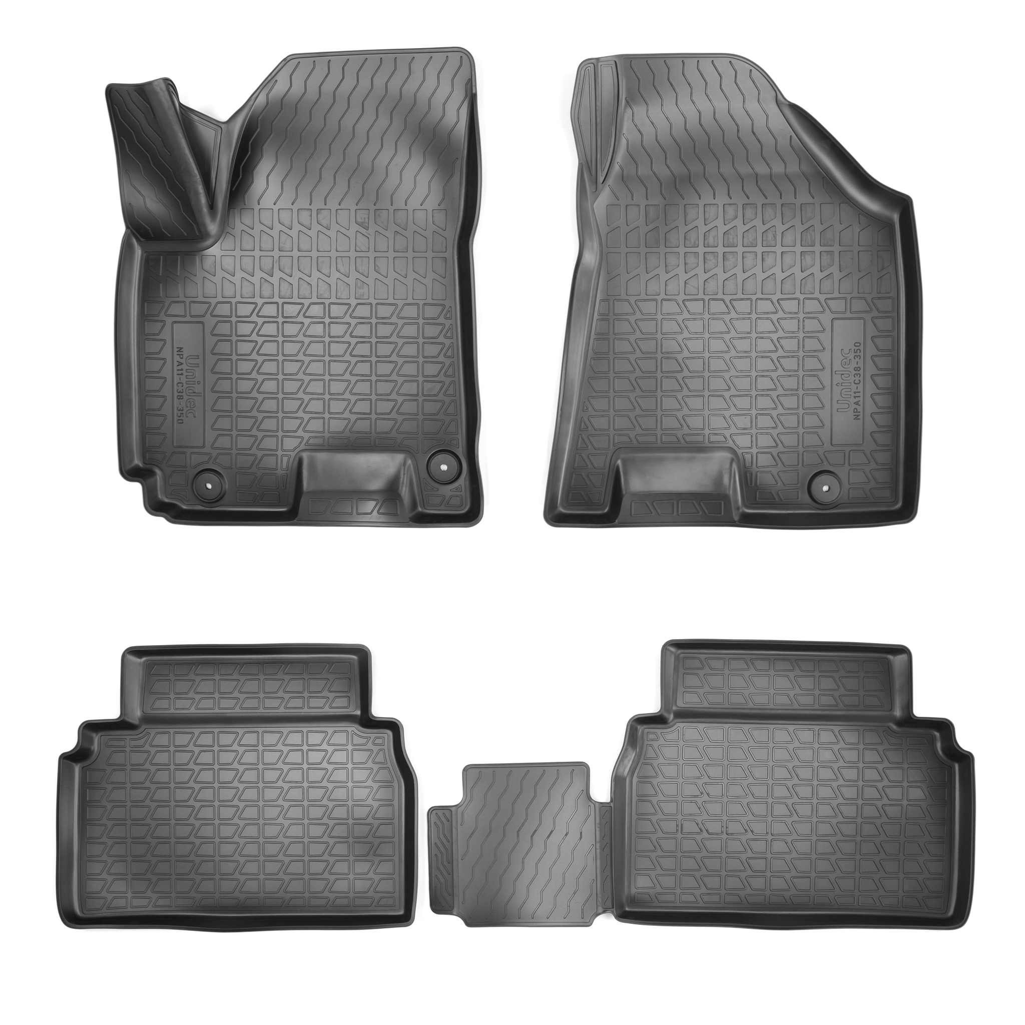 

Ковры в салон Norplast/Unidec для JAC S5 (2013-)Полиуретан,Черный, арт.NPA11-C38-350