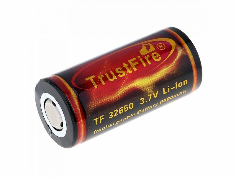 Аккумулятор TrustFire типа 32650 (6000mAh, Li-ion) с защитой
