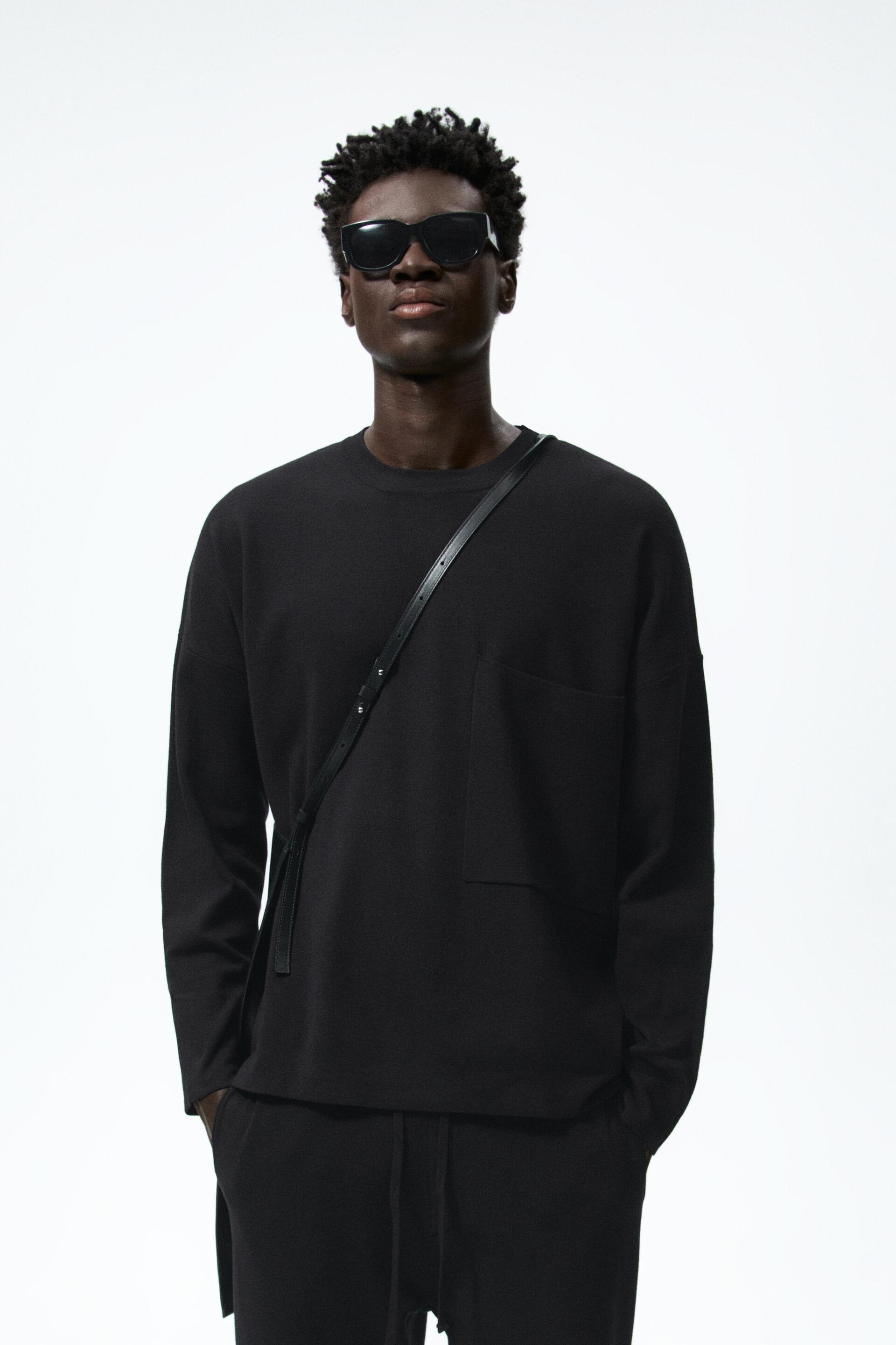 

Джемпер мужской ZARA 00632413 черный M (доставка из-за рубежа), 00632413