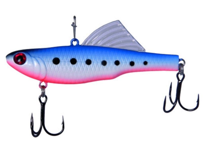 Воблер рыболовный Виб ECOPRO Sandra-M 85мм 19г 085 Milk Blue Shad