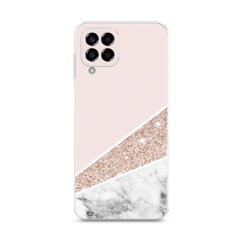 

Чехол на Samsung Galaxy M33 "Блестящий розовый мрамор", 2105650-3