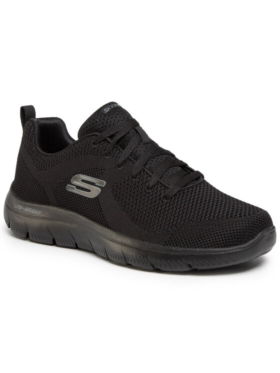 фото Кроссовки brisbane 232057/bbk skechers черный 47,5 eu