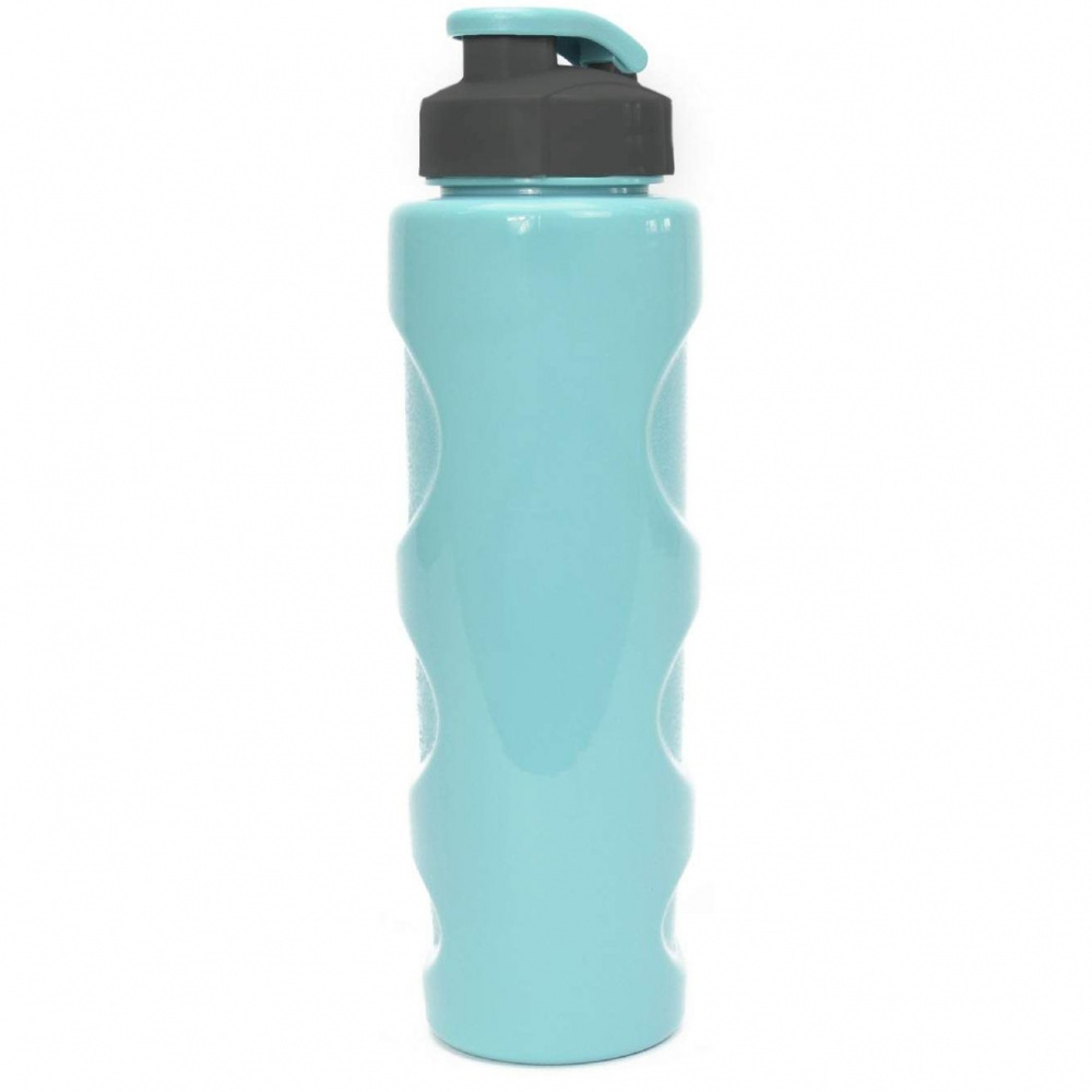 

Бутылка спортивная Wowbottles "Health And Fitness", со шнурком, голубая, 700 мл