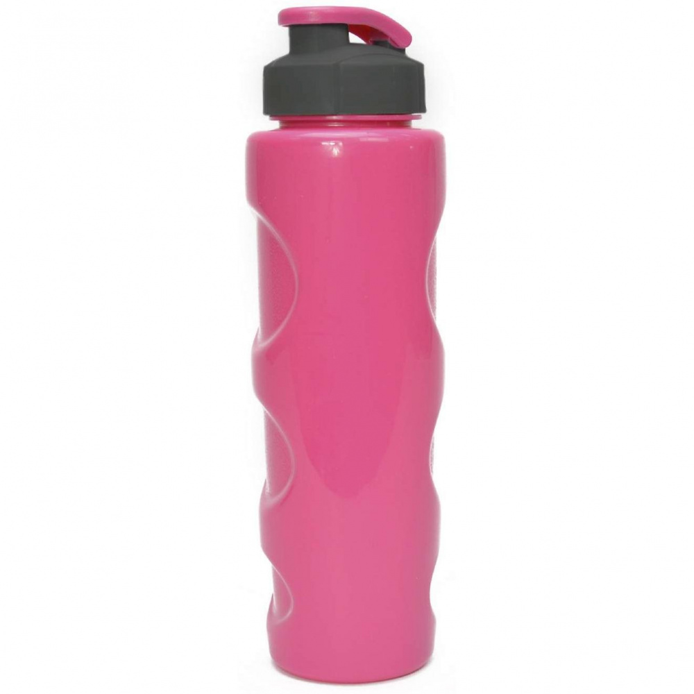 

Бутылка спортивная Wowbottles "Health And Fitness", со шнурком, розовая, 700 мл
