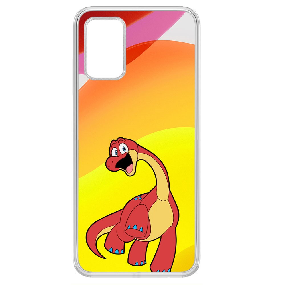 

Чехол-накладка Krutoff Clear Case Хаги Ваги - Брон для Samsung Galaxy A03s (A037), Прозрачный