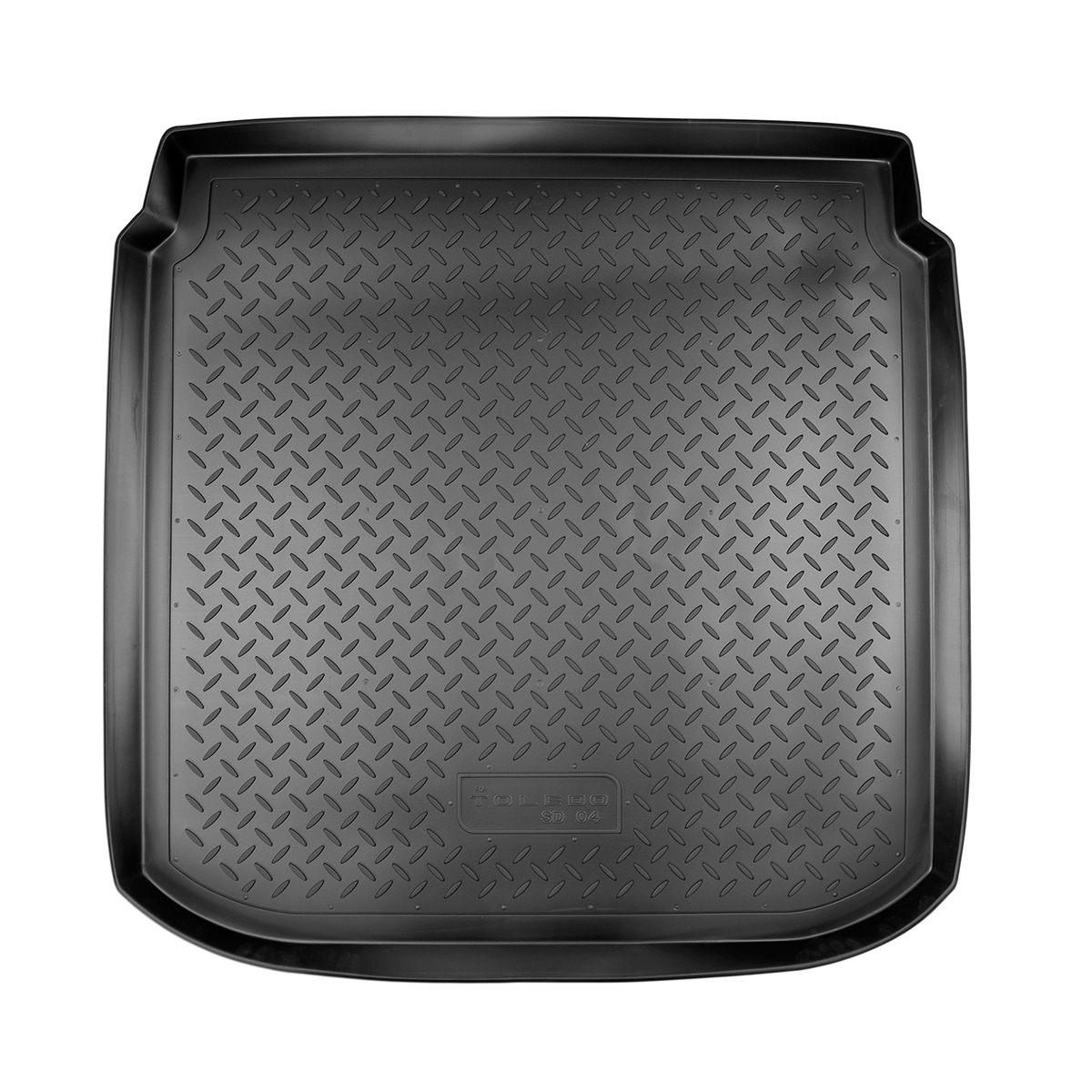 

Коврик в багажник Norplast/Unidec для Seat Toledo в кузове 5P2 SD (2004-2009) Черный, поли