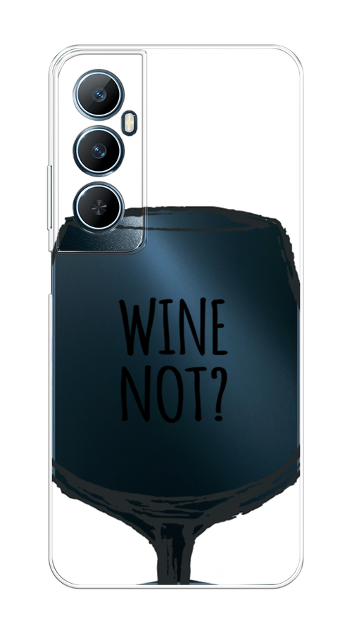 

Чехол на Realme C65 "Wine not white", Белый, 2516750-1