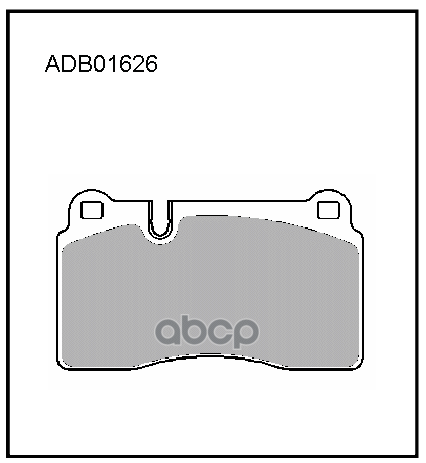 

Колодки передние porsche cayenne/vw touareg allied nippon adb 01626