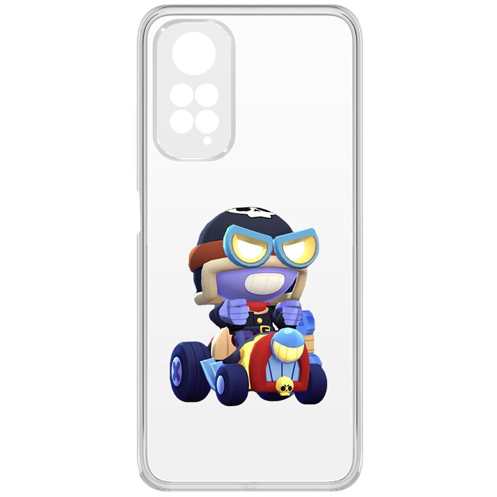 

Чехол-накладка Brawl Stars-Безумный Карл для Xiaomi Redmi Note 11S