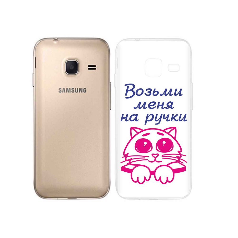 

Чехол MyPads Tocco для Samsung Galaxy J1 mini мяу (PT24300.564.491), Tocco