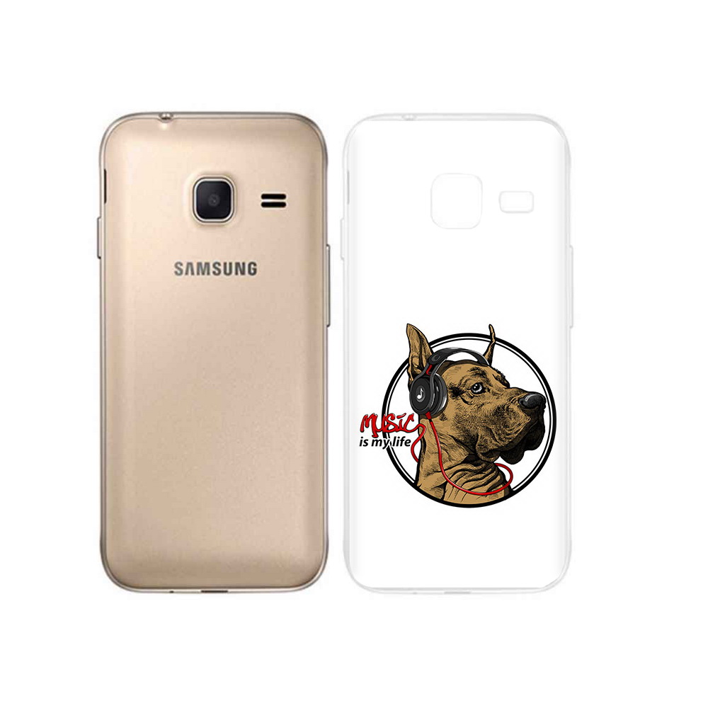 

Чехол MyPads Tocco для Samsung Galaxy J1 mini музыкальная собака (PT24300.564.490), Tocco