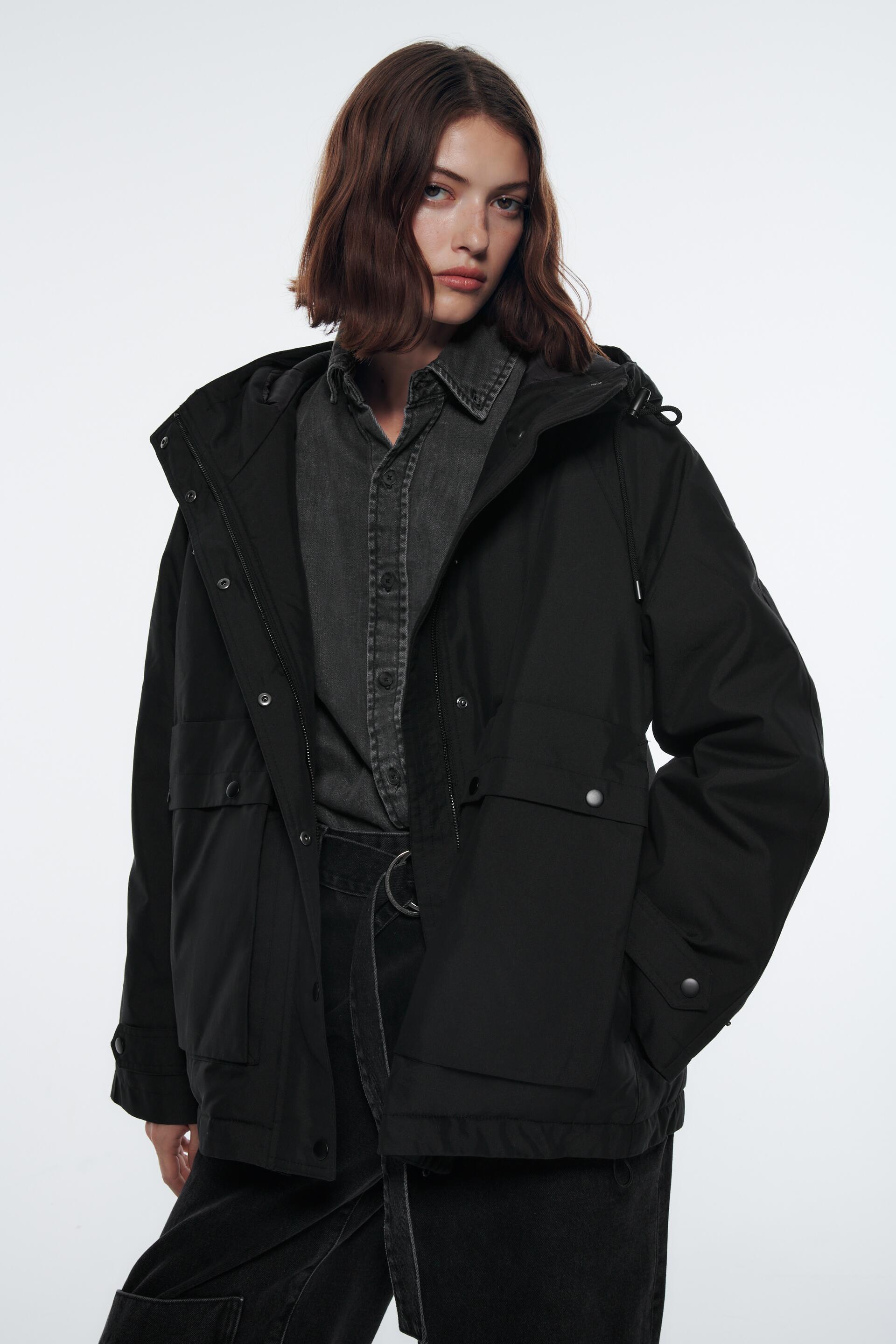 

Куртка женская ZARA 00518265 черная XS, 00518265