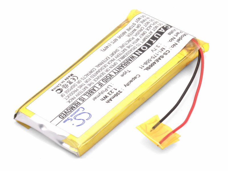

Аккумулятор для Sony NW-E403, E405, E407, E503, E505, E507, 1-175-558-11, CS-SAE400SL, MR11-2788