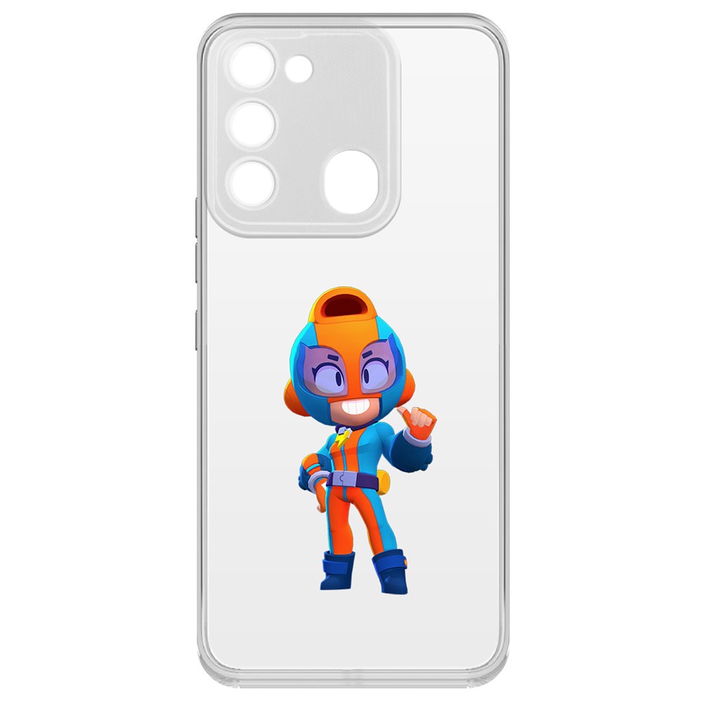 

Чехол-накладка Brawl Stars-GT Макс для Tecno Spark Go 2022