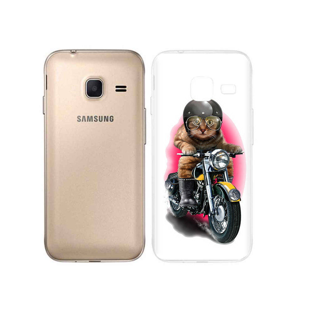 

Чехол MyPads Tocco для Samsung Galaxy J1 mini мото-кот (PT24300.564.485), Tocco