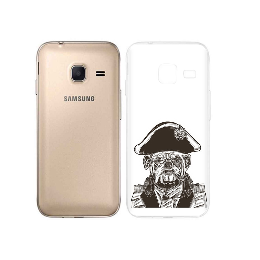 

Чехол MyPads Tocco для Samsung Galaxy J1 mini мопс генерал (PT24300.564.483), Tocco