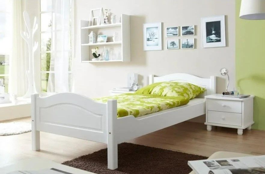 

Кровать  Dipriz Рита 211х99х78 белый, Рита
